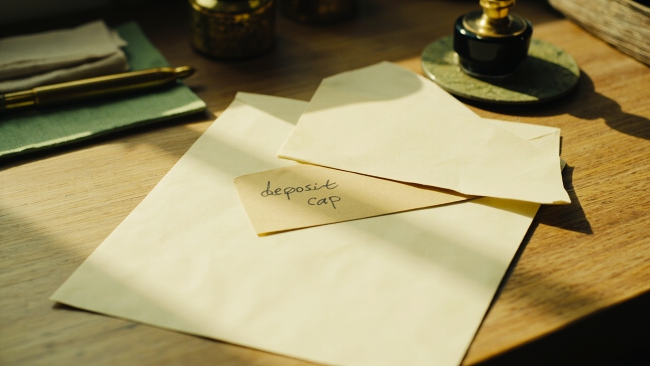 Kitchen table with a deposit cap notebook and a session timer