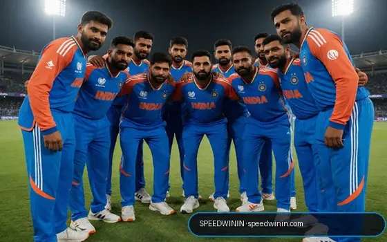 India vs Australia on Speedwin
